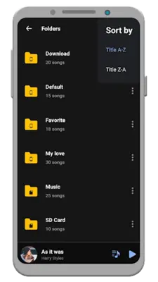 Music Player android App screenshot 2