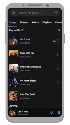 Music Player android App screenshot 6